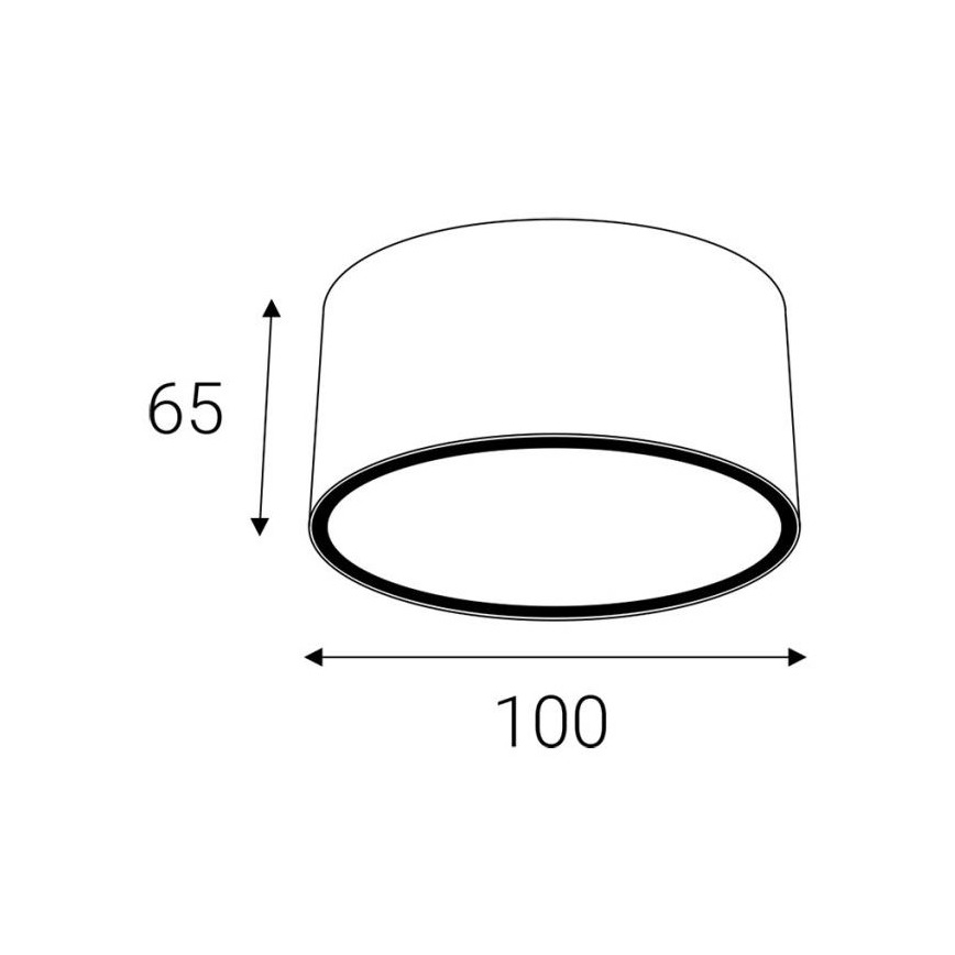 LED2 - Зовнішній точковий світильник MEDO 1xGX53/11W/230V біла IP54