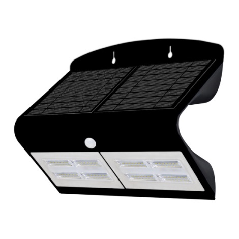 LEDKO 08430L - Светодиодный настенный светильник на солнечной батарее с датчиком 1xLED/6,8W IP65