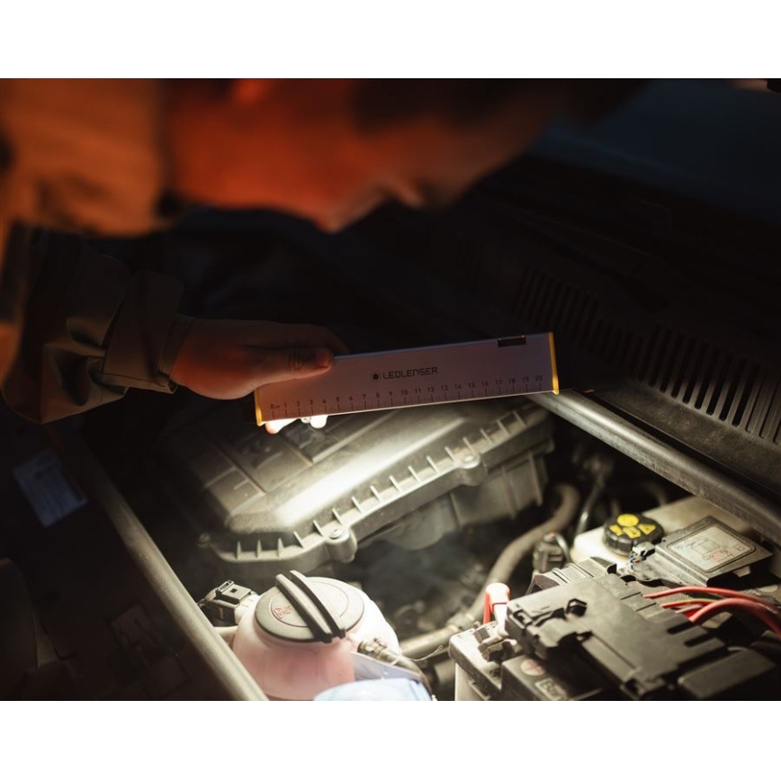 Ledlenser AF2R - диммируемый перезаряжаемый рабочий светодиодный фонарь, IP54, 1000 lm, 50 h