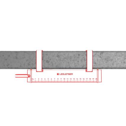 Ledlenser AF2R - диммируемый перезаряжаемый рабочий светодиодный фонарь, IP54, 1000 lm, 50 h