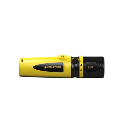 Ledlenser EX7R - диммируемый перезаряжаемый LED-фонарь, 3250 mAh, IP68, 220 лм, 45 ч, жёлтый