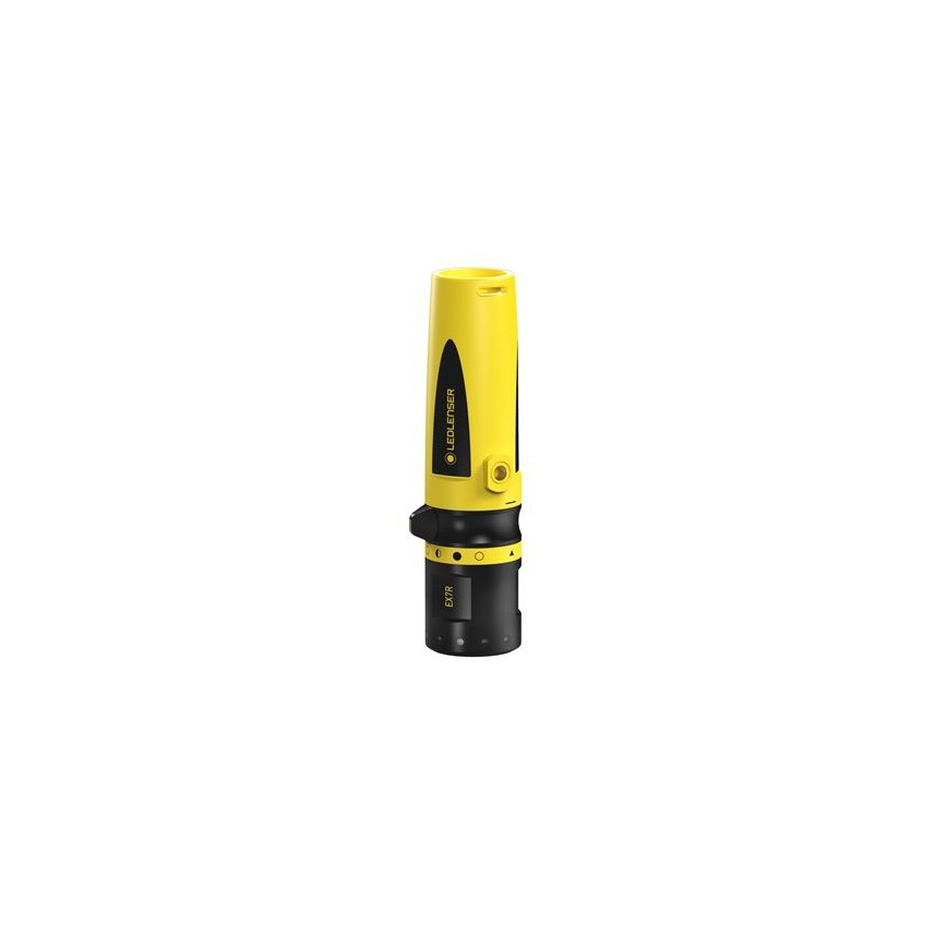 Ledlenser EX7R - диммируемый перезаряжаемый LED-фонарь, 3250 mAh, IP68, 220 лм, 45 ч, жёлтый