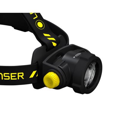 Ledlenser H15R WORK - акумуляторний налобний ліхтар з регулюванням яскравості LED/4800 mAh IP67 2500 лм 70 год чорний