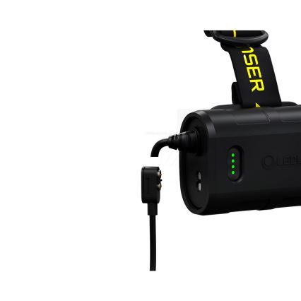 Ledlenser H15R WORK - перезаряжаемая налобная светодиодная лампа с регулировкой яркости LED/4800 mAh IP67 2500 lm 70 h чёрная
