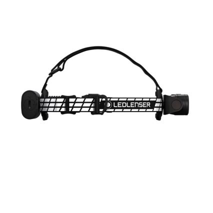 Ledlenser H19R SIGNATURE - диммируемый перезаряжаемый налобный фонарь LED, 4800 mAh, IP68, 4000 лм, до 20 ч работы, черный