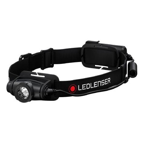 Ledlenser H5 CORE - налобный фонарь LED с регулировкой яркости, 1xAA, IP67, 350 лм, 20 ч, черный