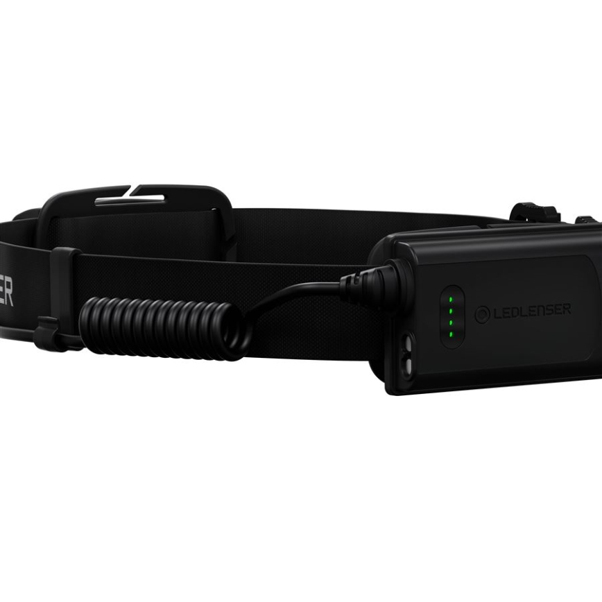 Ledlenser H5R CORE - LED налобний ліхтар з регульованою яскравістю, перезаряджуваний акумулятор 1800 mAh, IP67, 500 лм, 50 год, чорний