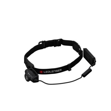 Ledlenser H5R CORE - LED налобний ліхтар з регульованою яскравістю, перезаряджуваний акумулятор 1800 mAh, IP67, 500 лм, 50 год, чорний