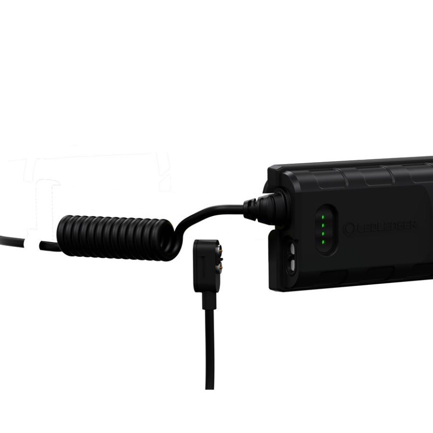 Ledlenser H5R WORK - налобний акумуляторний LED-ліхтар з регульованою яскравістю LED/1800 mAh IP67 500 lm 45 h чорний