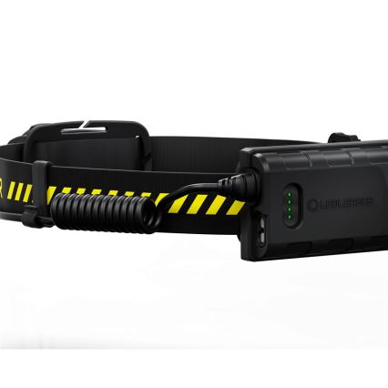 Ledlenser H5R WORK - налобний акумуляторний LED-ліхтар з регульованою яскравістю LED/1800 mAh IP67 500 lm 45 h чорний