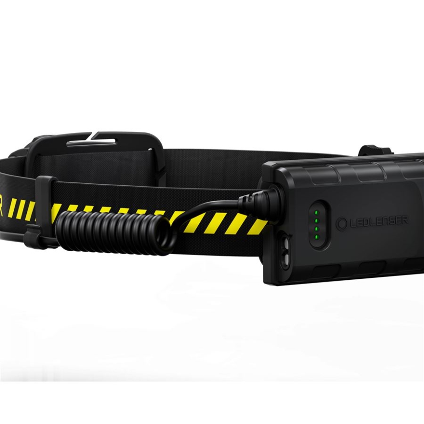 Ledlenser H5R WORK - налобний акумуляторний LED-ліхтар з регульованою яскравістю LED/1800 mAh IP67 500 lm 45 h чорний