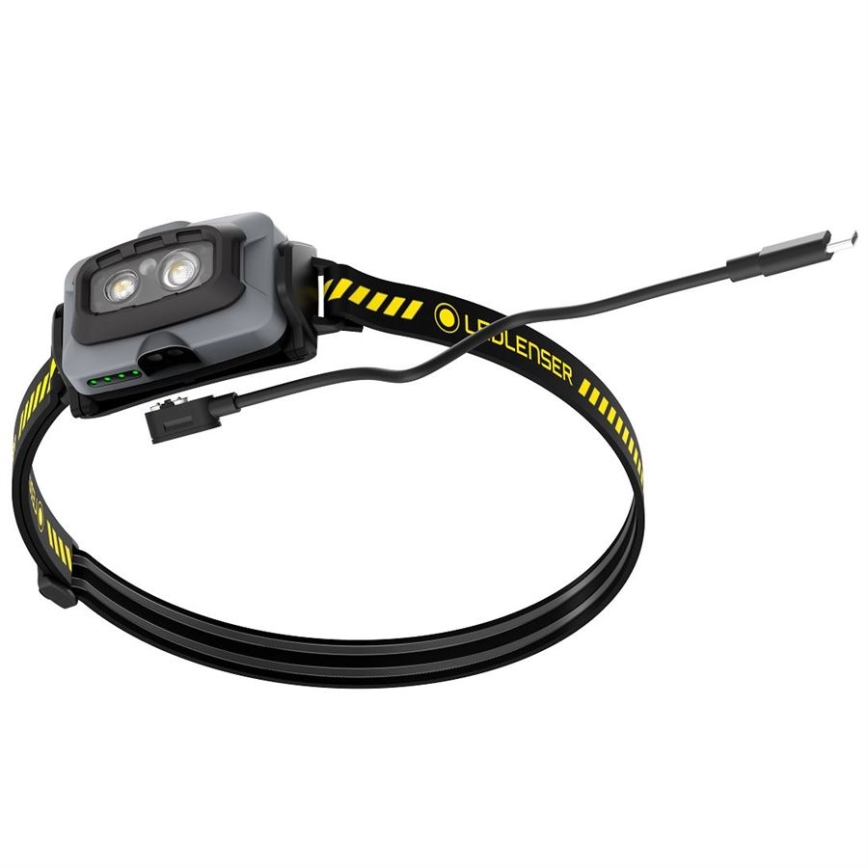 Ledlenser HF4R Work - LED з регулюванням яскравості перезаряджуваний налобний ліхтар LED/1000 mAh IP68 500 lm 35 h чорний