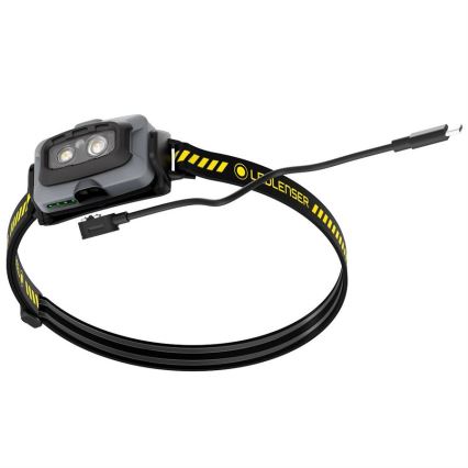 Ledlenser HF4R Work - диммируемая перезаряжаемая налобная светодиодная лампа LED/1000 mAh IP68 500 лм 35 ч черная