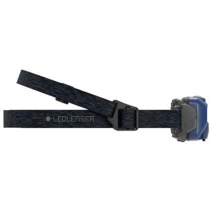 Ledlenser HF6R Core - Світлодіодний налобний ліхтар з регульованою яскравістю, перезаряджуваний, 2000 мА·год, IP68, 800 лм, 60 год, синій