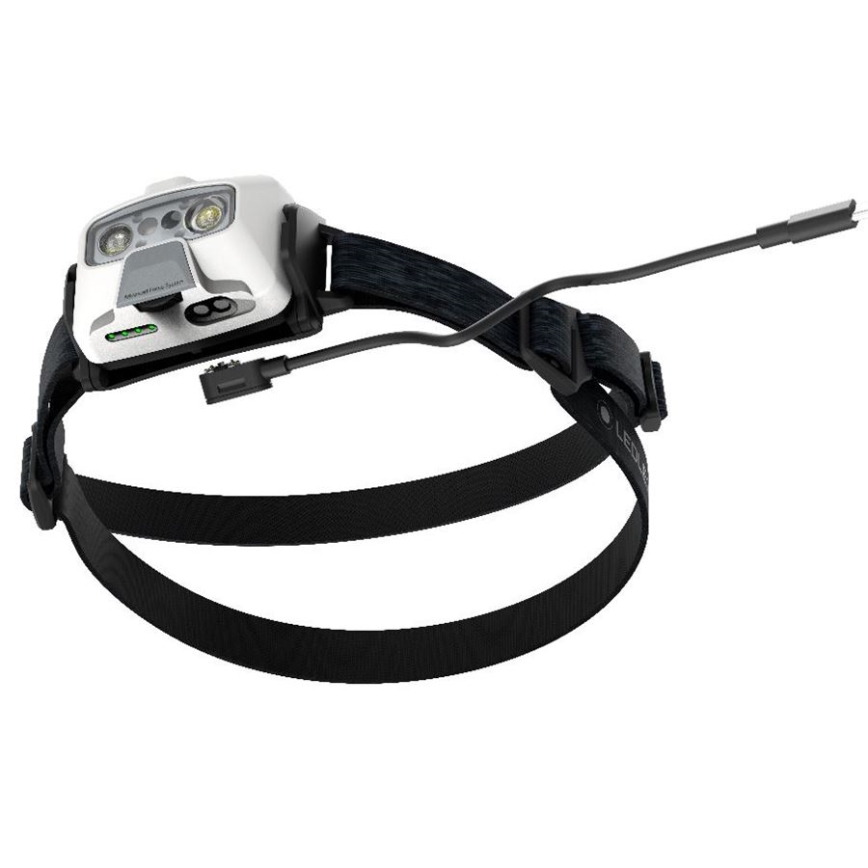 Ledlenser HF6R Core - LED с регулировкой яркости, перезаряжаемый налобный фонарь LED/2000 mAh IP68 800 lm 60 h белый