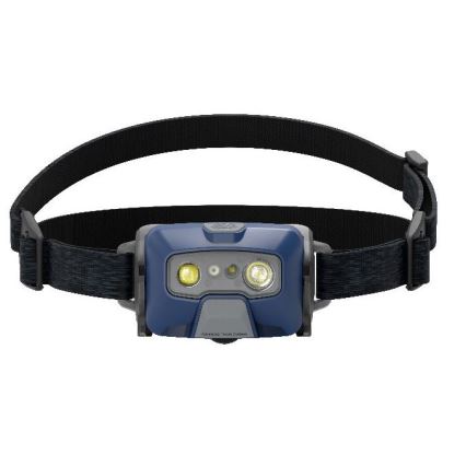 Ledlenser HF6R Core - перезаряжаемый светодиодный налобный фонарь с регулировкой яркости, 2000 мАч, IP68, 800 лм, 60 ч, синий