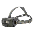 Ledlenser HF8R Core RGB - налобный фонарь с регулировкой яркости, перезаряжаемый, LED/3700 мА·ч, IP68, 1600 лм, 90 ч, зелёный