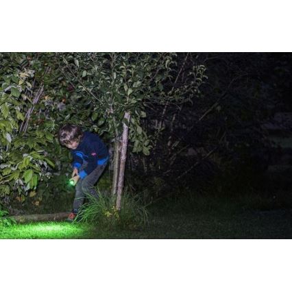 Ledlenser KIDBEAM4 DINO - Светодиодный детский фонарик с регулировкой яркости LED/2xAAA IP44 зелёный
