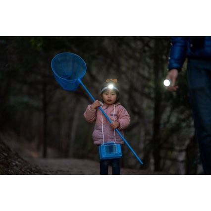 Ledlenser KIDBEAM4 RAINBOW - LED Детский фонарь с плавной регулировкой яркости LED/2xAAA IP44 фиолетовый