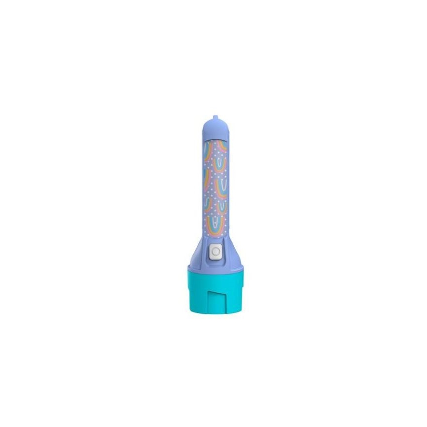 Ledlenser KIDBEAM4 RAINBOW - LED Детский фонарь с плавной регулировкой яркости LED/2xAAA IP44 фиолетовый