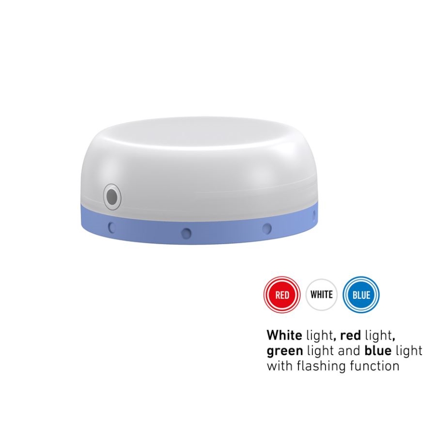 Ledlenser KIDCAMP6 RAINBOW - диммируемая переносная LED-лампа LED/3xAAA IP44 синяя