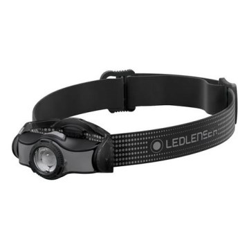 Ledlenser MH3 - светодиодный налобный фонарь с регулировкой яркости LED/1xAA IP54 200 лм 35 ч черный