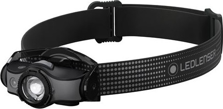 Ledlenser MH5 - диммируемый перезаряжаемый налобный фонарь LED/1xAA/750 mAh IP54 400 lm 35 h черный/серый