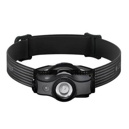 Ledlenser MH5 - диммируемый перезаряжаемый налобный фонарь LED/1xAA/750 mAh IP54 400 lm 35 h черный/серый