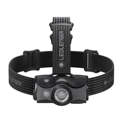 Ledlenser MH7 - LED регульований перезаряджуваний налобний ліхтар LED/1550 mAh IP54 600 лм 40 год чорний/сірий