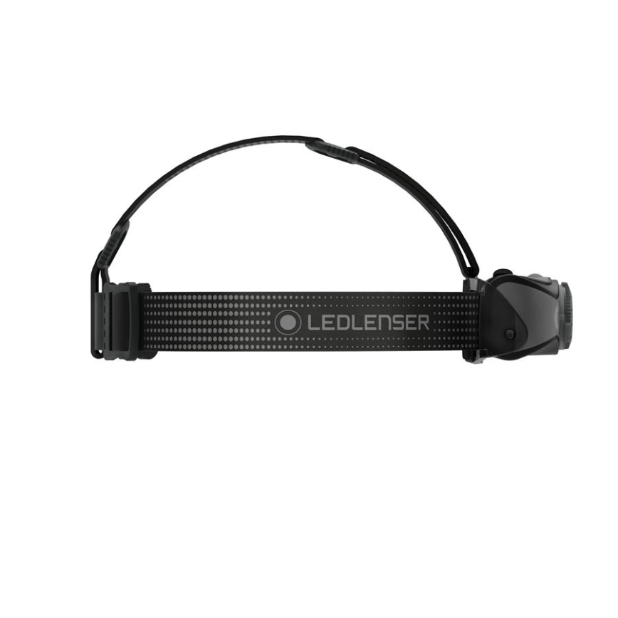 Ledlenser MH7 - LED регульований перезаряджуваний налобний ліхтар LED/1550 mAh IP54 600 лм 40 год чорний/сірий