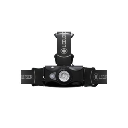 Ledlenser MH8 - налобный фонарь с регулировкой яркости, перезаряжаемый, LED/2xAA/1550 мА·ч, IP54, 600 лм, 60 ч, черный