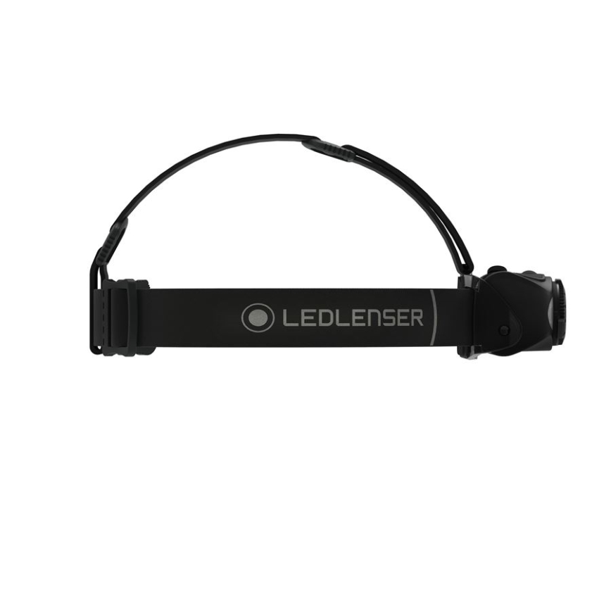 Ledlenser MH8 - налобный фонарь с регулировкой яркости, перезаряжаемый, LED/2xAA/1550 мА·ч, IP54, 600 лм, 60 ч, черный