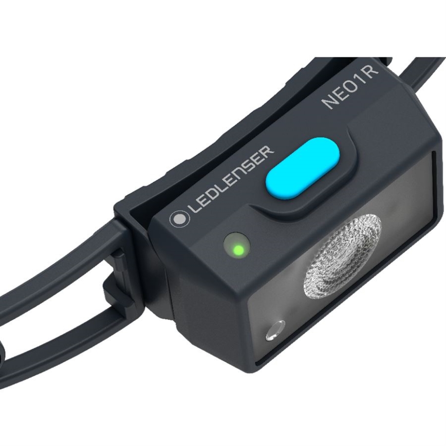 Ledlenser NEO1R - перезаряжаемый налобный фонарь с регулировкой яркости, LED/730 mAh IP67 250 lm 15 h, синий
