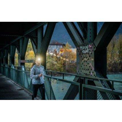 Ledlenser NEO1R - налобний ліхтар з регульованою яскравістю, перезаряджуваний LED/730 mAh IP67 250 лм 15 год зелений