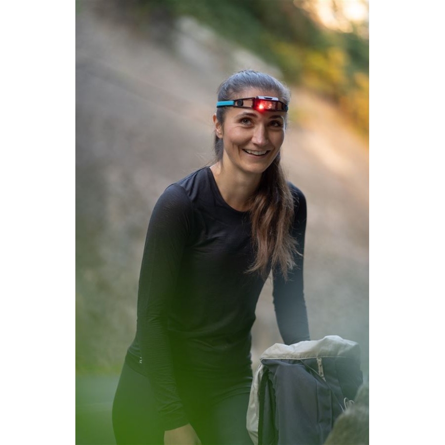 Ledlenser NEO1R - світлодіодний налобний ліхтар із регульованою яскравістю, перезаряджуваний LED/730 mAh IP67 250 lm 15 h синій