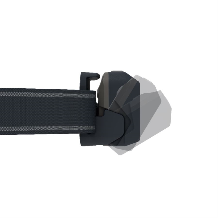 Ledlenser NEO3 — диммируемый светодиодный налобный фонарь, 3×AAA, IP54, 400 лм, до 20 ч, чёрный