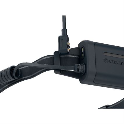 Ledlenser NEO5R - перезаряджуваний налобний світлодіодний ліхтар з регульованою яскравістю LED/1800 мА·год IP54 600 лм 35 год чорний/білий