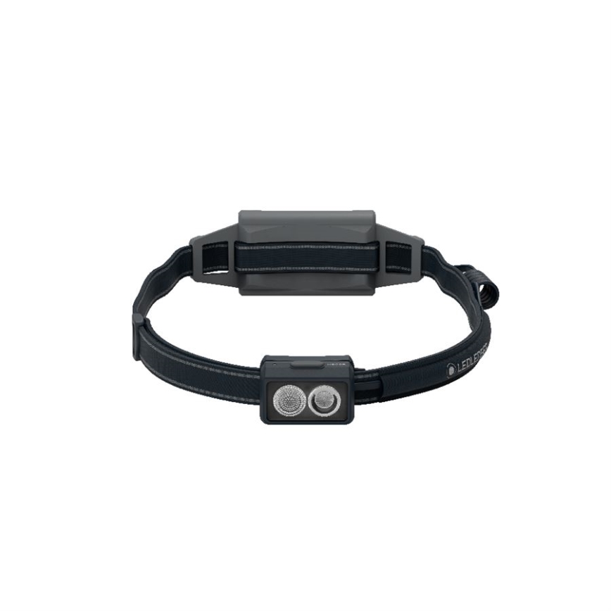 Ledlenser NEO5R - світлодіодний налобний ліхтар із регульованою яскравістю, акумулятор 1800mAh, IP54, 600 lm, 35 h, чорний
