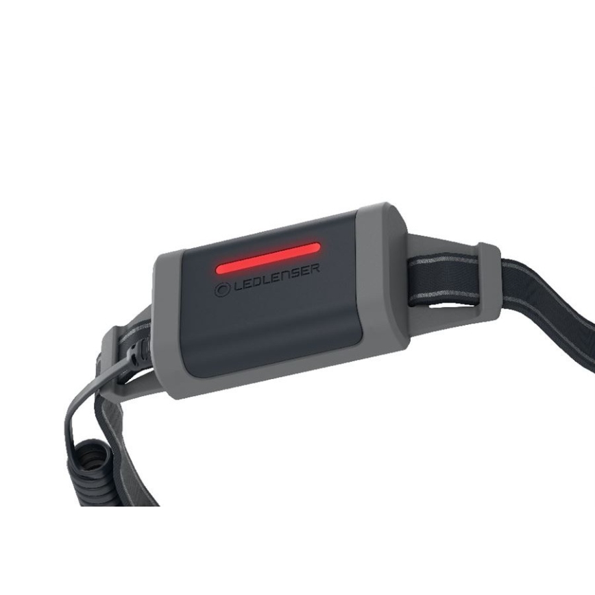 Ledlenser NEO5R - світлодіодний налобний ліхтар із регульованою яскравістю, акумулятор 1800mAh, IP54, 600 lm, 35 h, чорний