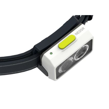 Ledlenser NEO5R - диммируемый перезаряжаемый налобный фонарь LED/1800 mAh IP54 600 lm 35 h черный/белый