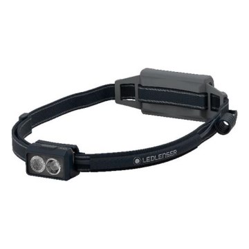 Ledlenser NEO5R - світлодіодний налобний ліхтар із регульованою яскравістю, акумулятор 1800mAh, IP54, 600 lm, 35 h, чорний