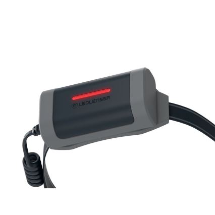 Ledlenser NEO9R - перезаряджуваний налобний LED-ліхтар із регулюванням яскравості, 5000 mAh, IP54, 1200 лм, до 120 год, чорний/сірий