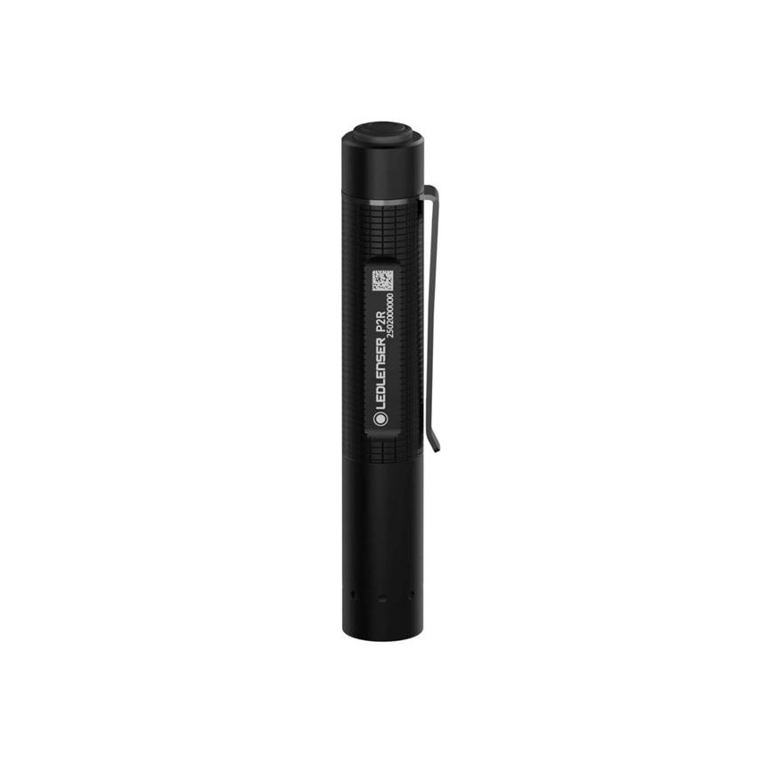Ledlenser P2R - LED з регульованою яскравістю перезаряджуваний ліхтар LED/1xAAA/300 mAh IP54 200 lm 8 h чорний