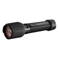 Ledlenser P7R PRO - светодиодный перезаряжаемый фонарь с плавной регулировкой яркости, аккумулятор 4600 мА·ч, IP68, 2000 лм, 60 ч, чёрный