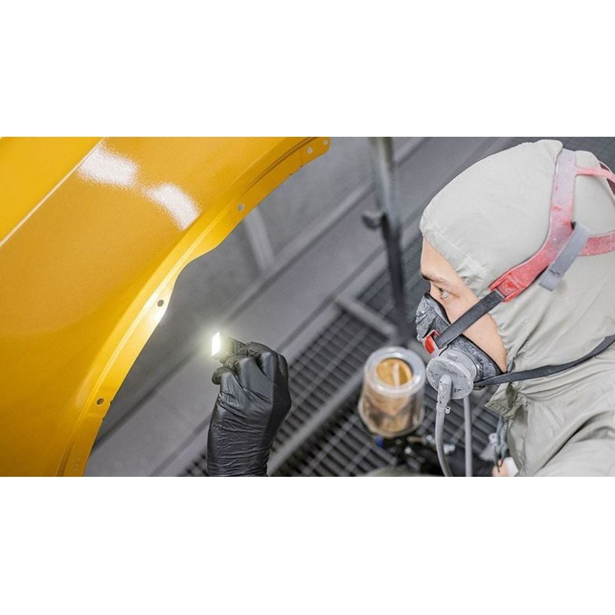 Ledlenser W1R - LED перезаряжаемый рабочий фонарь с клипсой и регулировкой яркости LED/740 mAh IP54 220 lm