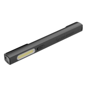 Ledlenser W2R - перезаряжаемый рабочий светодиодный фонарь с регулировкой яркости, LED, аккумулятор 630 mAh, IP54, 220 лм