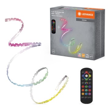 Ledvance - Диммируемая RGB светодиодная лента FLEX 5m LED/10W/230V + пульт дистанционного управления