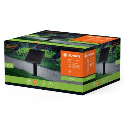 Ledvance - Гібридна сонячна панель ENDURA 24W/12V 2000 mAh IP67
