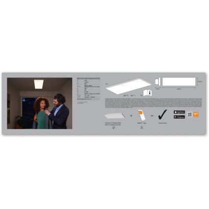 Ledvance - LED Димерний світильник SMART+ FRAMELESS LED/16W/230V 3000K-6500K Wi-Fi