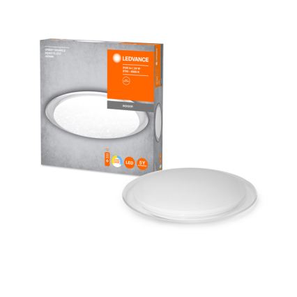 Ledvance - LED стельовий світильник із регулюванням яскравості ORBIS SPARKLE LED/24W/230V 2700-6500K діам. 50 см + пульт дистанційного керування